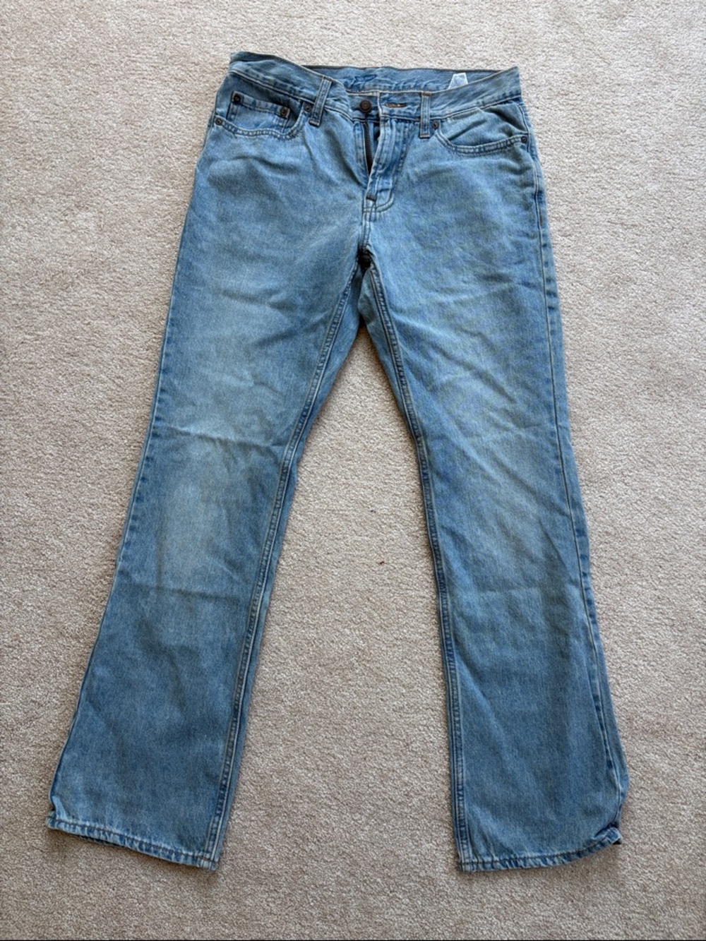 Old Navy Men's Light Blue Bootcut Jeans
